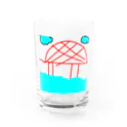 studioaoの赤い橋 Water Glass :front