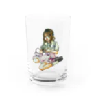 AKZの幸福な女 Water Glass :front