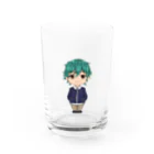 福祉メイキングスタジオの代表ともさんグラス(小) Water Glass :front