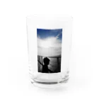 haco☆のSunset&San Water Glass :front
