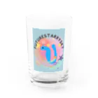 Future Starry Skyの青いドラゴン🐉 Water Glass :front