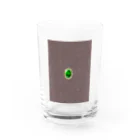 kai-mimiのガーネット(緑) グラス前面
