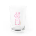 A-YANのうさぎさん-YAN Water Glass :front