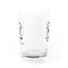 syappoのおばけスコ Water Glass :front