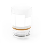 キッズモード某の右から白ポン ( 麻雀グッズ ) Water Glass :front