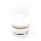 キッズモード某の右から白ポン ( 麻雀グッズ ) Water Glass :front