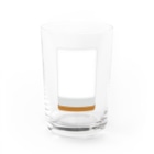 キッズモード某の白 ( 麻雀グッズ ) Water Glass :front