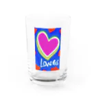 ミカちゃんの部屋⭐︎✴︎make a smile⭐︎✴︎のLOVES💗 Water Glass :front