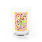 はいからヒストリカルSUZURI店のGO！GO！文化ちゃん Water Glass :front