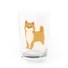 Kotetsu diary(SUZURI店)のゆるゆる柴犬 Water Glass :front