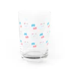 子どもの絵デザインのすあまさんちの絵 Water Glass :front