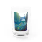 淡田るむの睡蓮 Water Glass :front