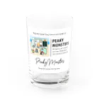 ピーキーモンスターズ【PeakyMonsters】ピキモングッズ公式ショップの青空トーク(グラス)ピキモンキッチンカーシリーズ Water Glass :front