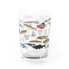 うぱさんのFRESHWATER FISHグラス Water Glass :front