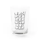 KAWAGOE GRAPHICSのクラフトビールハードサイダー Water Glass :front