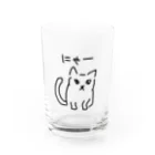 ののの猫屋敷の【ピカソ】 Water Glass :front