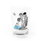 がさっ子クラブのRelease_KIDS イラスト（ブラック） Water Glass :front