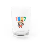 しょこのハンドメイドのきのこあたまのこ Water Glass :front