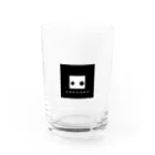 SquareHeadFactoryのSquareHeadFactoryロゴ Water Glass :front