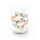 idumi-artのYou are what you eat. Water Glass :front