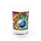 TokyoFridayNightの瑠璃色の地球 Water Glass :front