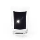 ミルクティーの満月の夜に Water Glass :front
