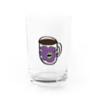 みにゆん　ねこのhappy coffee time Water Glass :front