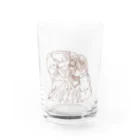 じゆうじんのカメラ女子はすすむ Water Glass :front