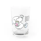 itsuto-こねこしょうしょうめんへらの「しはんやく(84錠)」 Water Glass :front