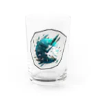 hackyssの光陰矢の如し Water Glass :front