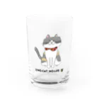 猫のイラスト屋さんのjam Water Glass :front