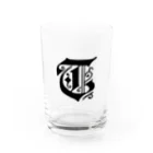 ♛ Tokikaze ♛のTのシンボルマーク Water Glass :front