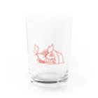 北ﾏｸﾗの国からのザリガニのおうち Water Glass :front