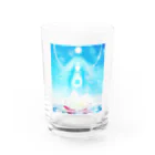 空間ペインター芳賀健太のアマビエの祈り～HANA～ Water Glass :front