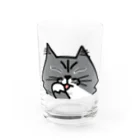 Ku’s family catのMUGI 猫 x YUMMY Water Glass :front