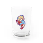 ｷｬ~のどっとぼたんえび Water Glass :front