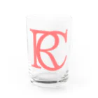 roze_einsのチャンネルロゴ入り Water Glass :front