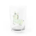 akiのろばの子 Water Glass :front