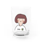 yamamototomohiroのスキー初心者女子 Water Glass :front