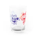 フジヨシ姉妹＠フジヨシ商店の宇宙人の夏休み Water Glass :front