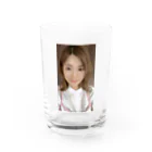 頑張れ！女将オフィシャルサイトのおしとやかな女将 Water Glass :front