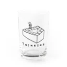 leMOON自由工房のTHINKING Water Glass :front