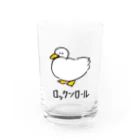 みぞぐちともやのあひるロック Water Glass :front