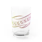 みりぷろ　のボウリング「パーフェクトスコア300」グラデーション Water Glass :front