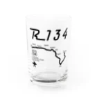 boldandnewのR134_No.006_01_bk Water Glass :front