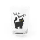 ミナミコアリクイ【のの】のたぶん気のせい【黒猫】 グラス前面