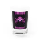 Ａ’ｚｗｏｒｋＳの8-EYES PINKSPIDER BLK Water Glass :front