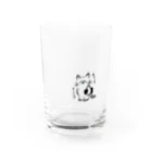 ネコノートショップ（neco-note shop）のビビ（つかねこ） Water Glass :front