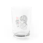 愛と平和とSHOW'SHOPの愛と平和でSHOW Water Glass :front