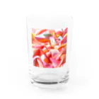 amorphousのW -えがおのしわ- シリーズ01 Water Glass :front